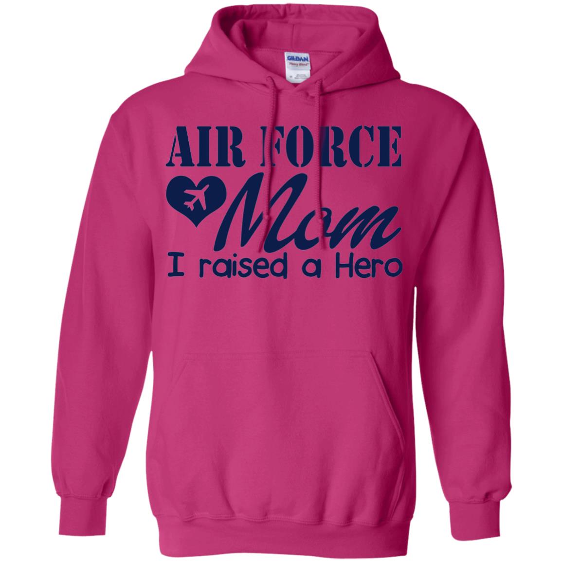 Air Force Mom T-shirt I Raise A Hero Heliconia