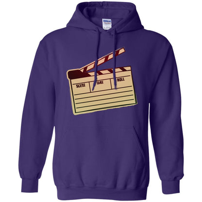 Movie Clapper Filmmaker Film Student Shirt Purple