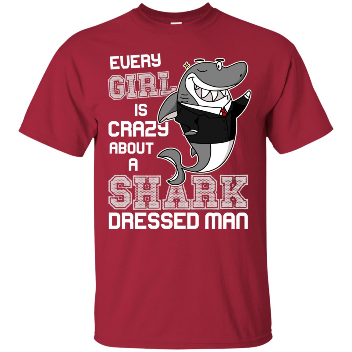 Every Girl Is Crazy About A Shark Dressed Man Cardinal