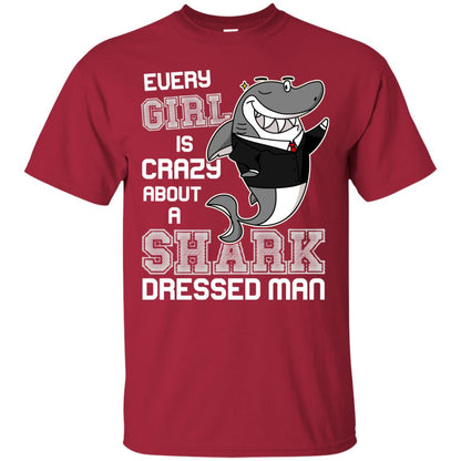 Every Girl Is Crazy About A Shark Dressed Man Cardinal