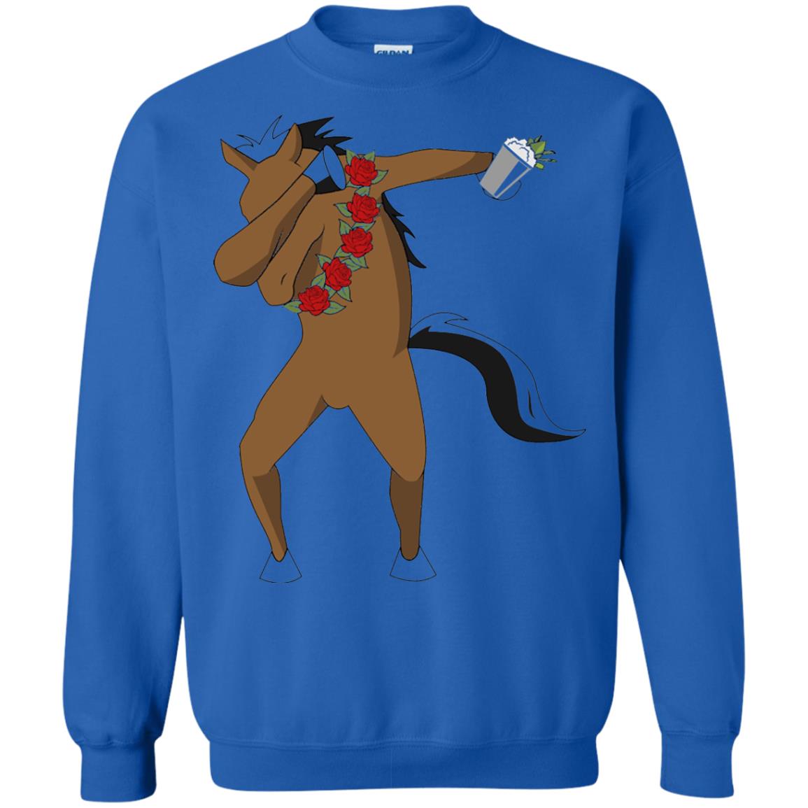 Derby Party 2018 Funny Dabbing Horse Shirt Royal