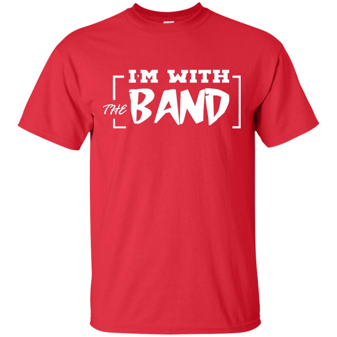 I'm With The Band Shirt Red