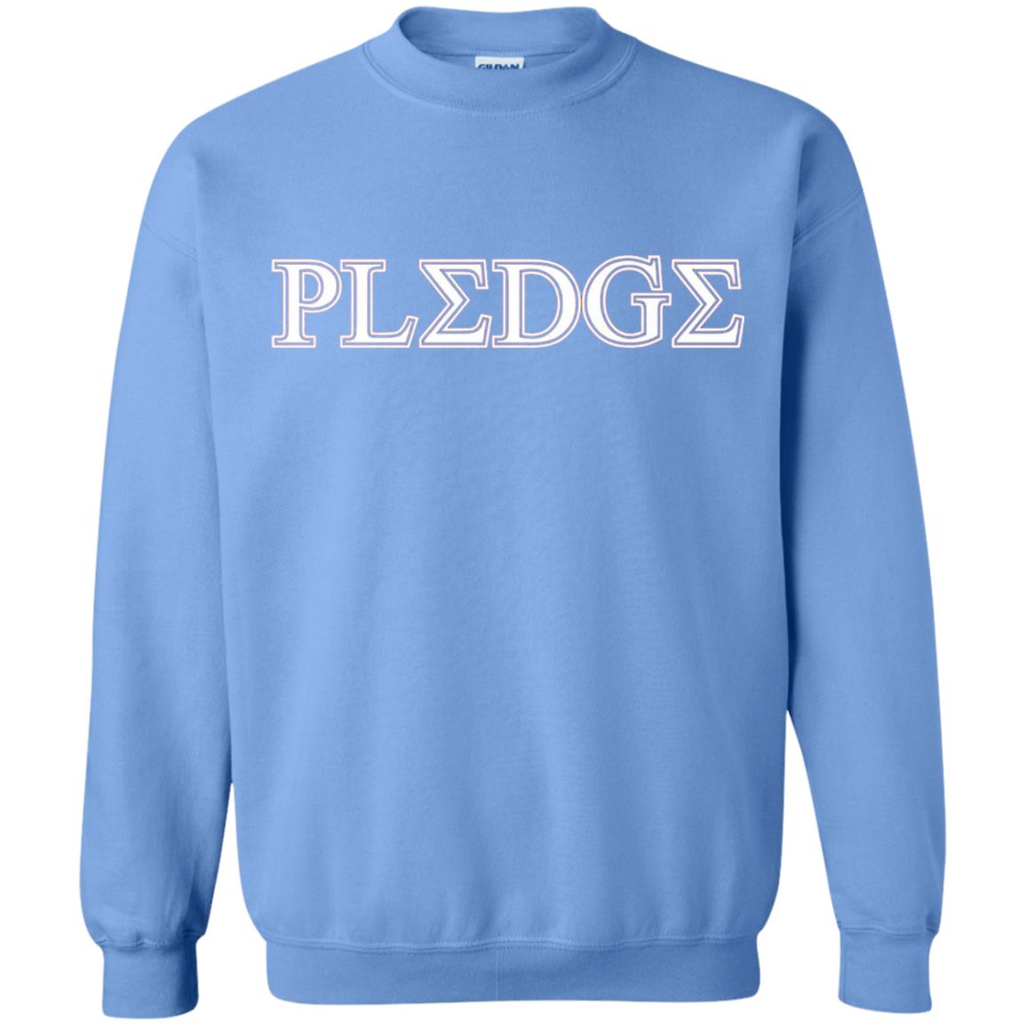 College Greek Life Pledge Fraternity Sorority Rush T-shirt Carolina Blue