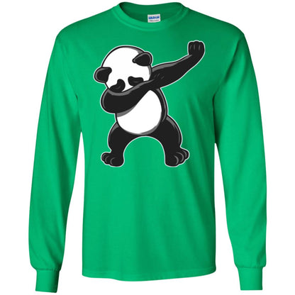 Funny Panda Dab T-shirt Cute Dabbing Panda Irish Green