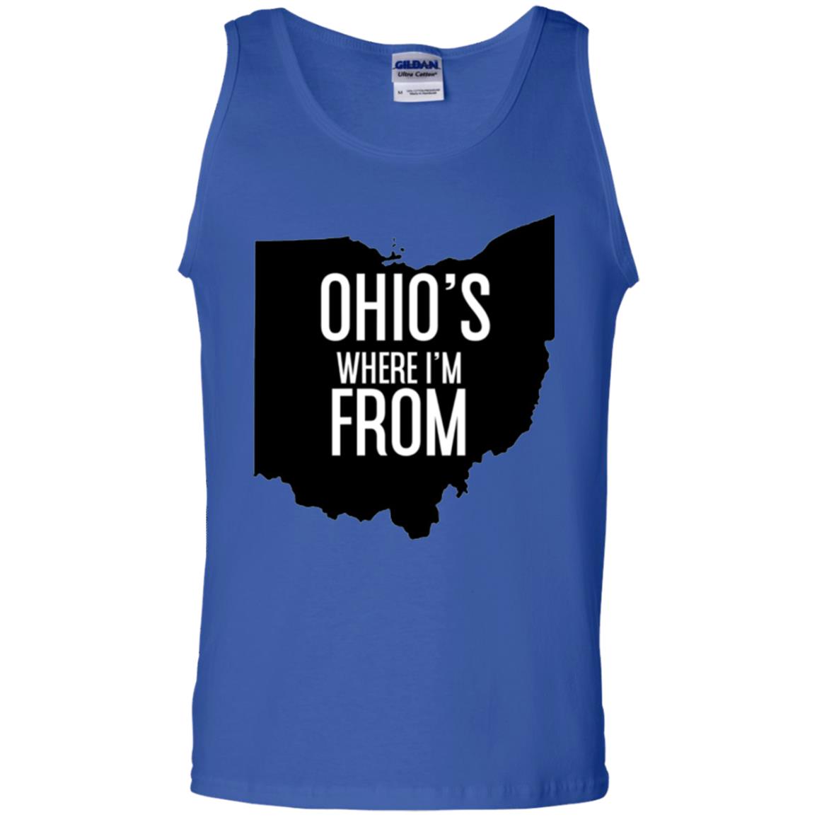 Ohio T-shirt Where I_m From Royal