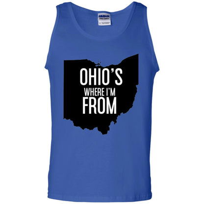 Ohio T-shirt Where I_m From Royal