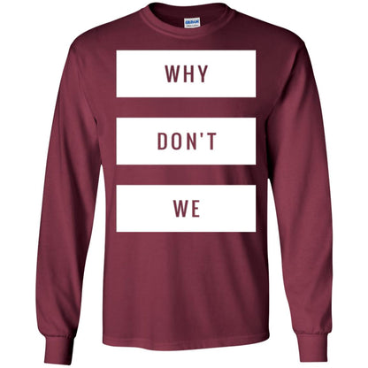 Why Don_t We T-shirt Maroon