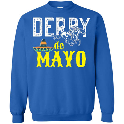 Cinco Derby De Mayo Horse Race Shirt Royal