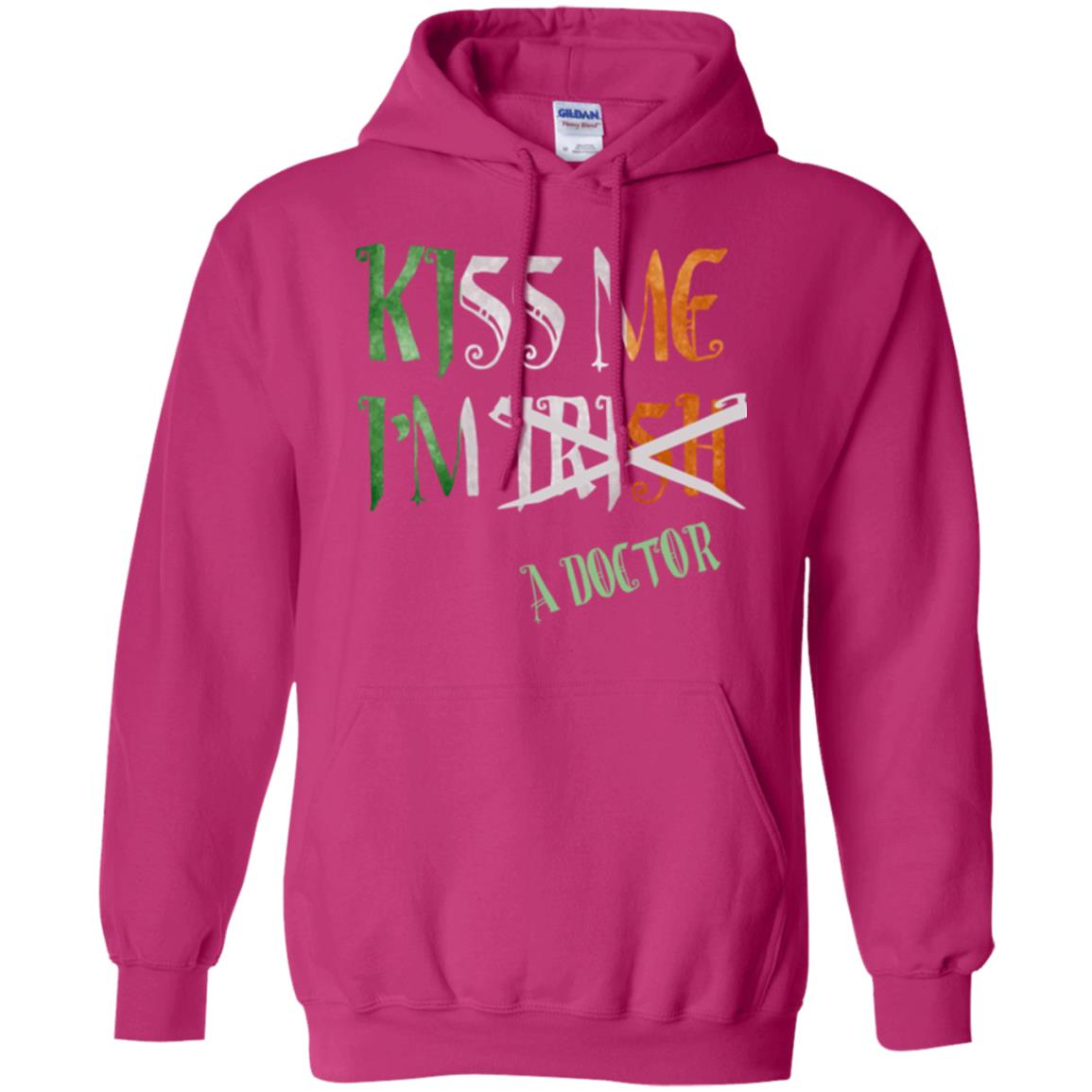 Saint Patrick's Day T-shirt Kiss Me I'm Irish A Doctor Heliconia