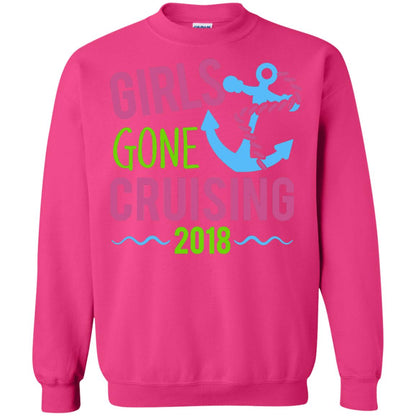 Girls Gone Cruising Girls Trip Cruise T-shirt Heliconia
