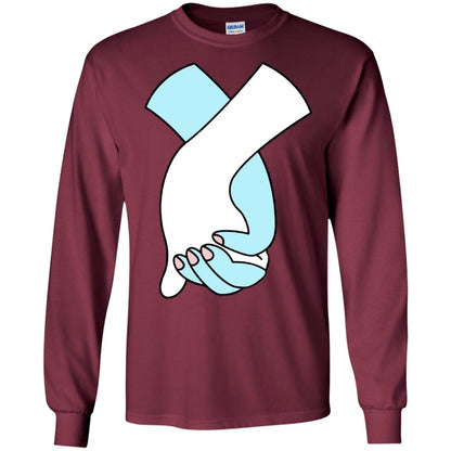 Holding Hands Love Simon Shirt Maroon
