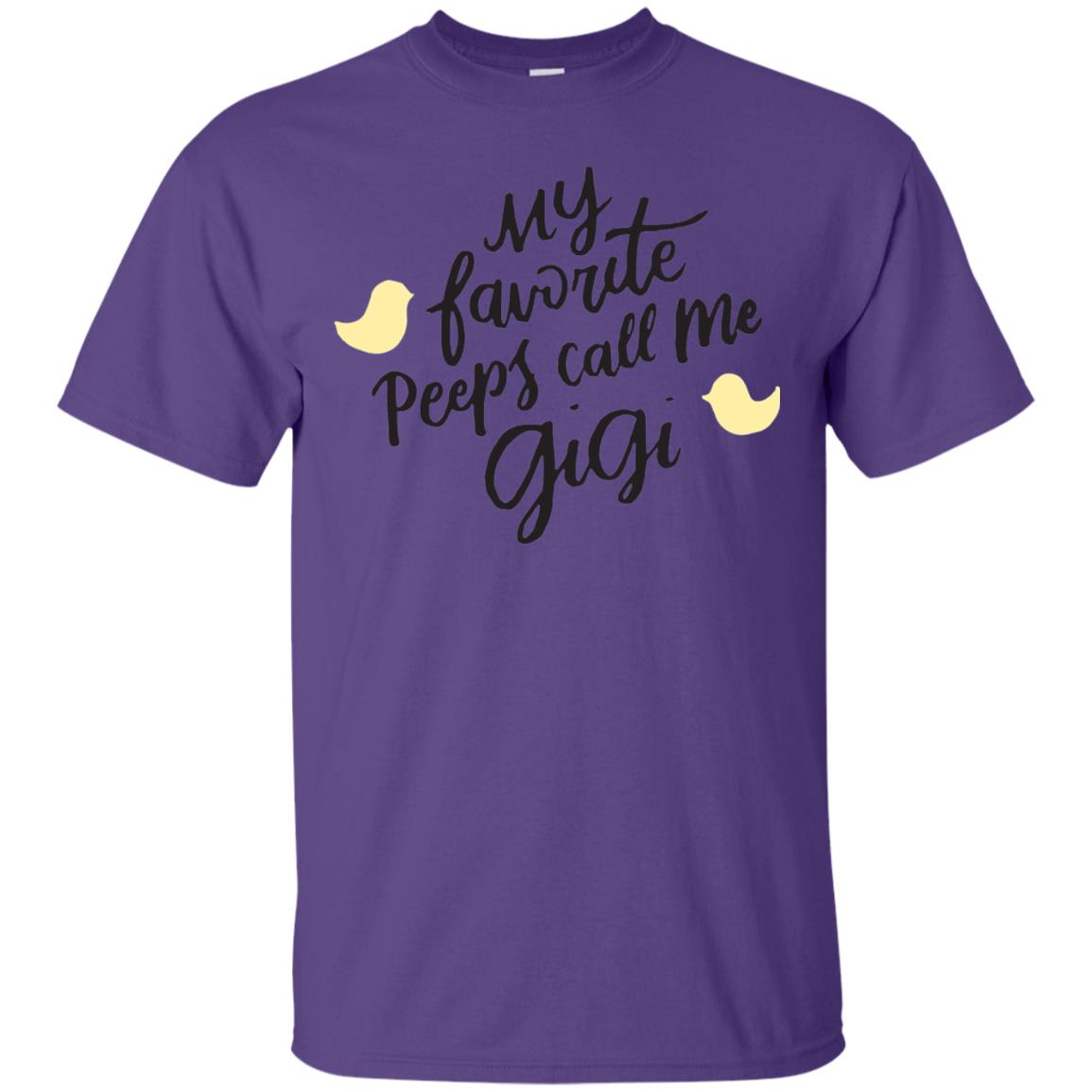 My Favorite Peeps Call Me Gigi Shirt Purple