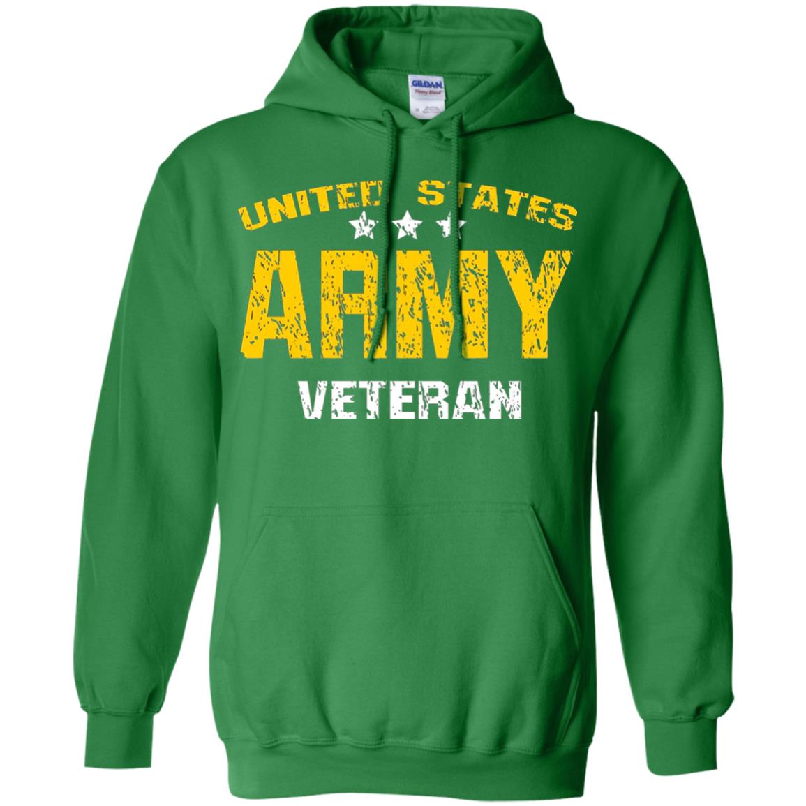 United States Army Veteran Shirt Irish Green