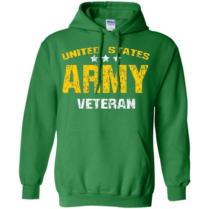 United States Army Veteran Shirt Irish Green