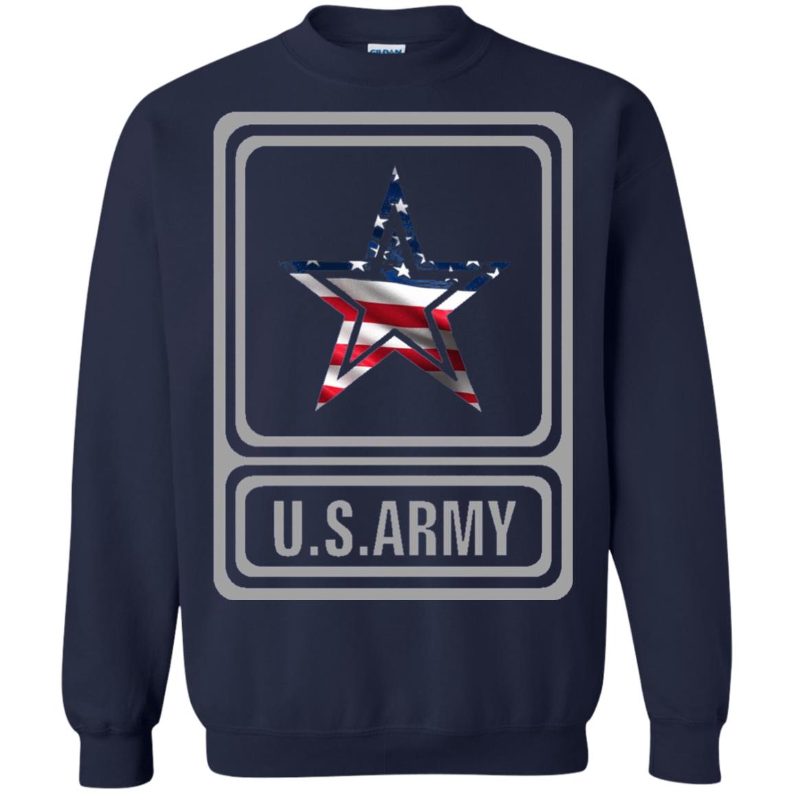 United States Army Original Us Flag T-shirt Navy