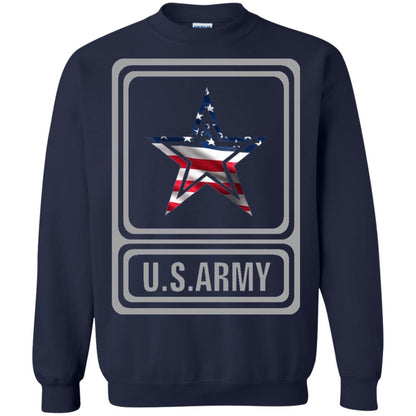 United States Army Original Us Flag T-shirt Navy