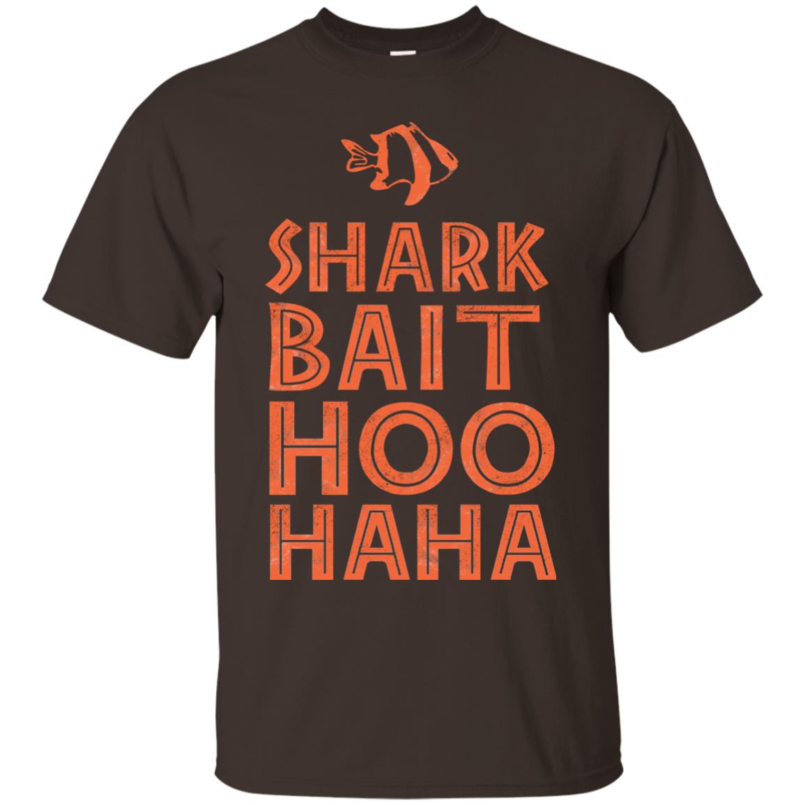 Shark Bait Hoo Haha Shirt Dark Chocolate