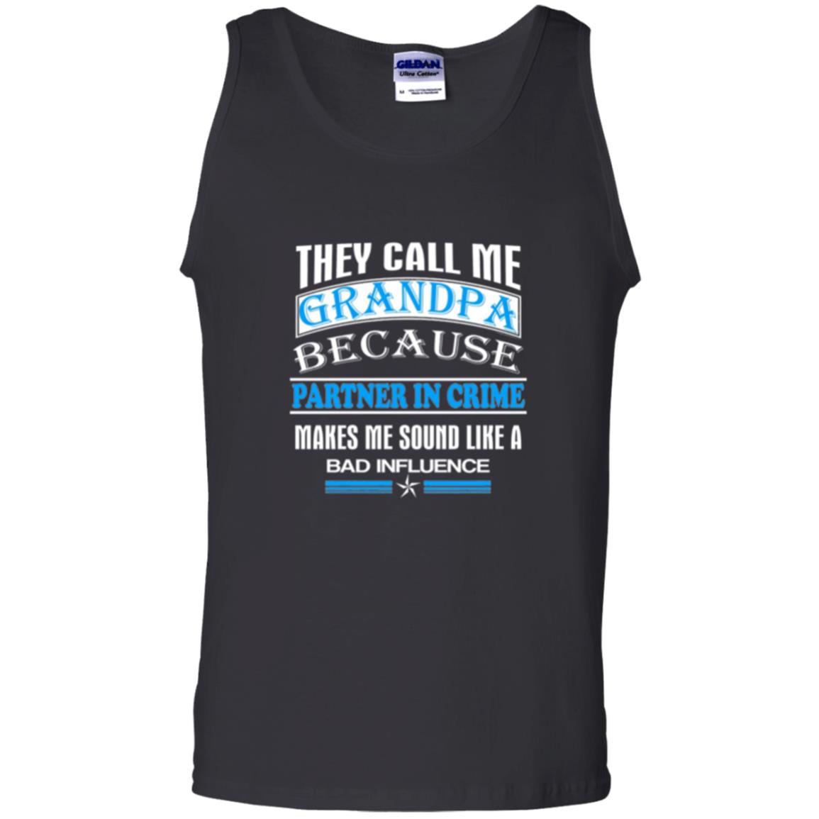 Family T-shirt They Call Me Grandpa Black