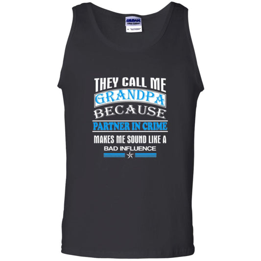 Family T-shirt They Call Me Grandpa Black