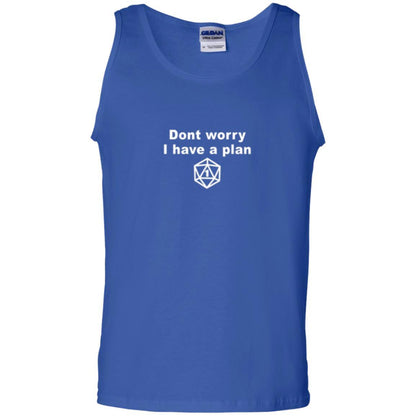 Gamer T-shirt Don_t Worry I Have A Plan Royal
