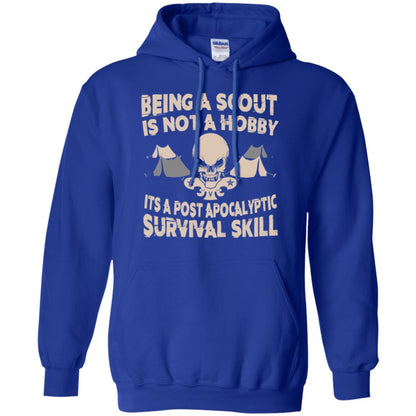 Being A Scout Is Not A Hobby T-shirt Royal