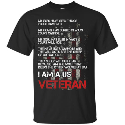I Am A Us Veteran My Eyes My Heart My Soul Black
