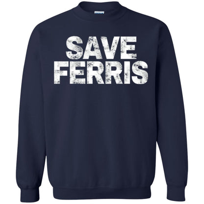 Movie T-shirt Save Ferris 80s Navy
