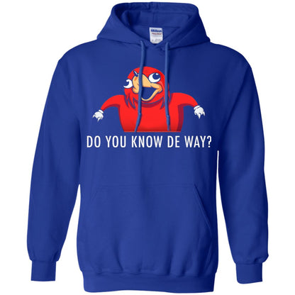 Do You Know De Way T-shirt Royal