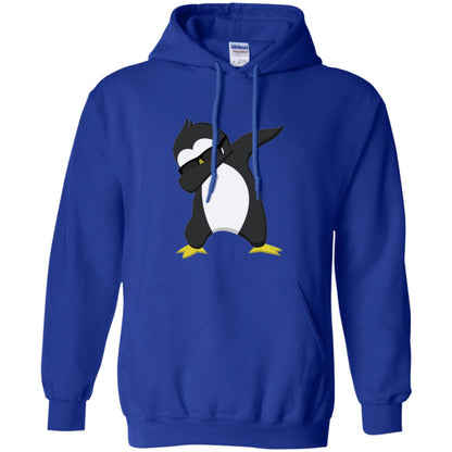 Chirstmas T-shirt Dabbing Penguin Royal