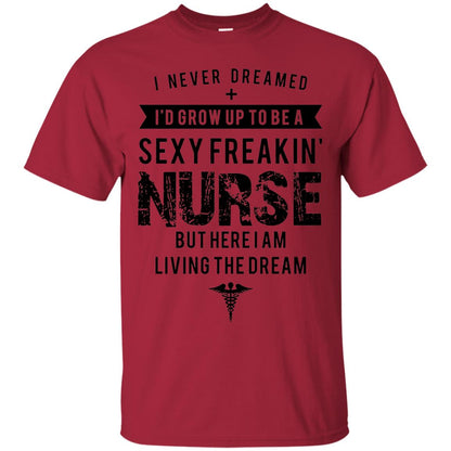 Sexy Nurse Nursing Ladies Shirt Cardinal