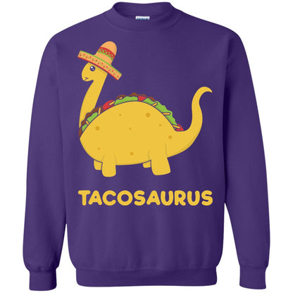 Cinco De Mayo Tacosaurus Taco Dinosaur Lover Shirt Purple