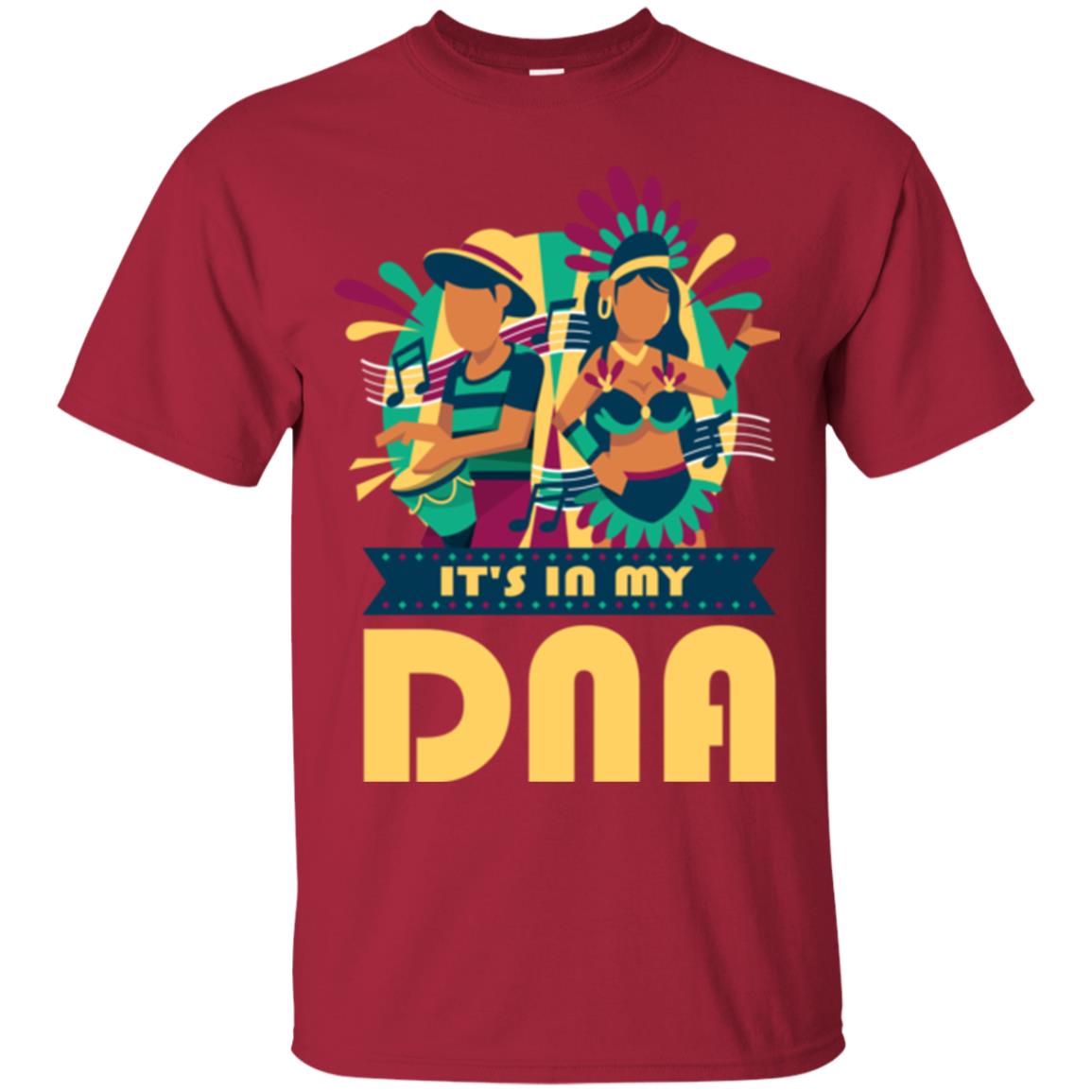 Mardi Gras T-shirt It's In My Dna Cardinal