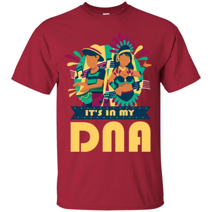 Mardi Gras T-shirt It's In My Dna Cardinal