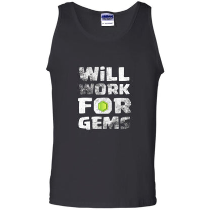 Gamer T-shirt Will Work For Gems Black