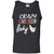 Crazy Chicken Lady Chicken Shirt For Girls WomensG220 Gildan 100% Cotton Tank Top