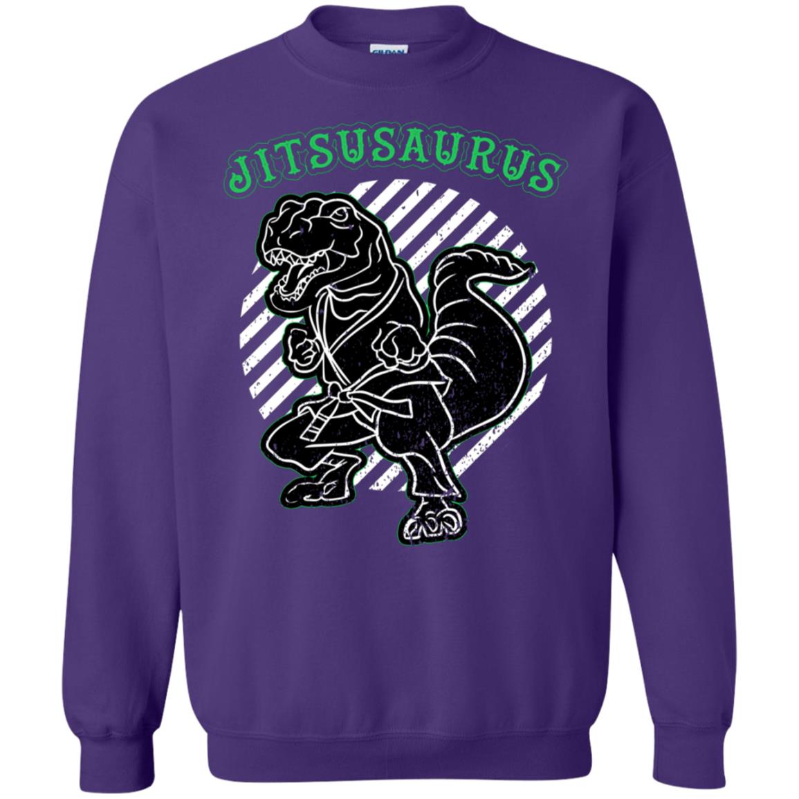 Jitsusaurus Jujutsu Saurus Shirt Purple