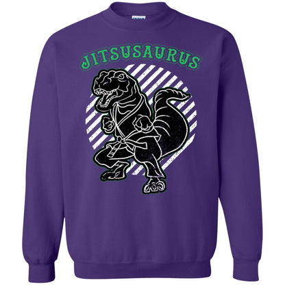 Jitsusaurus Jujutsu Saurus Shirt Purple