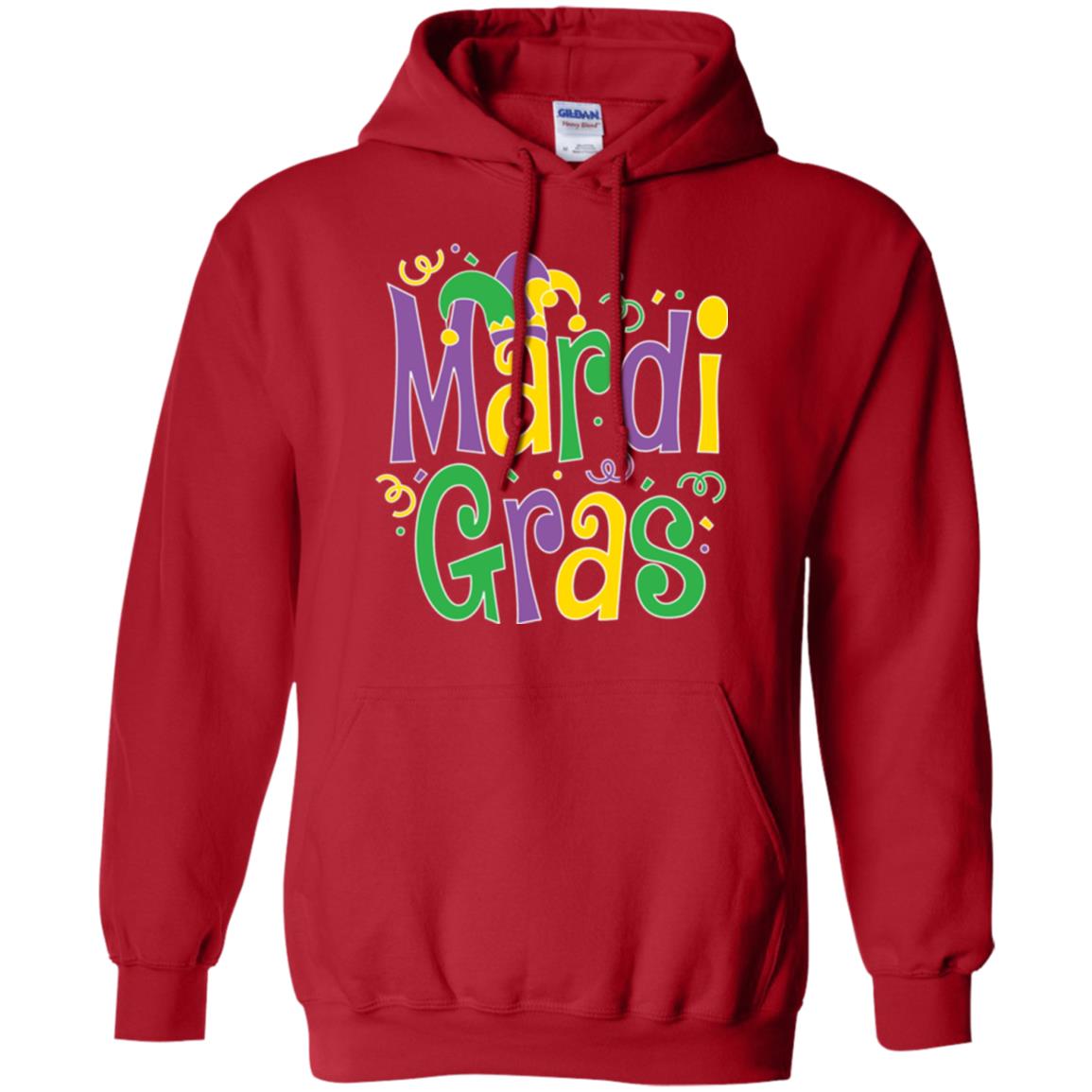 Mardi Gras T-shirt Mardi Gras Party T-shirt Red