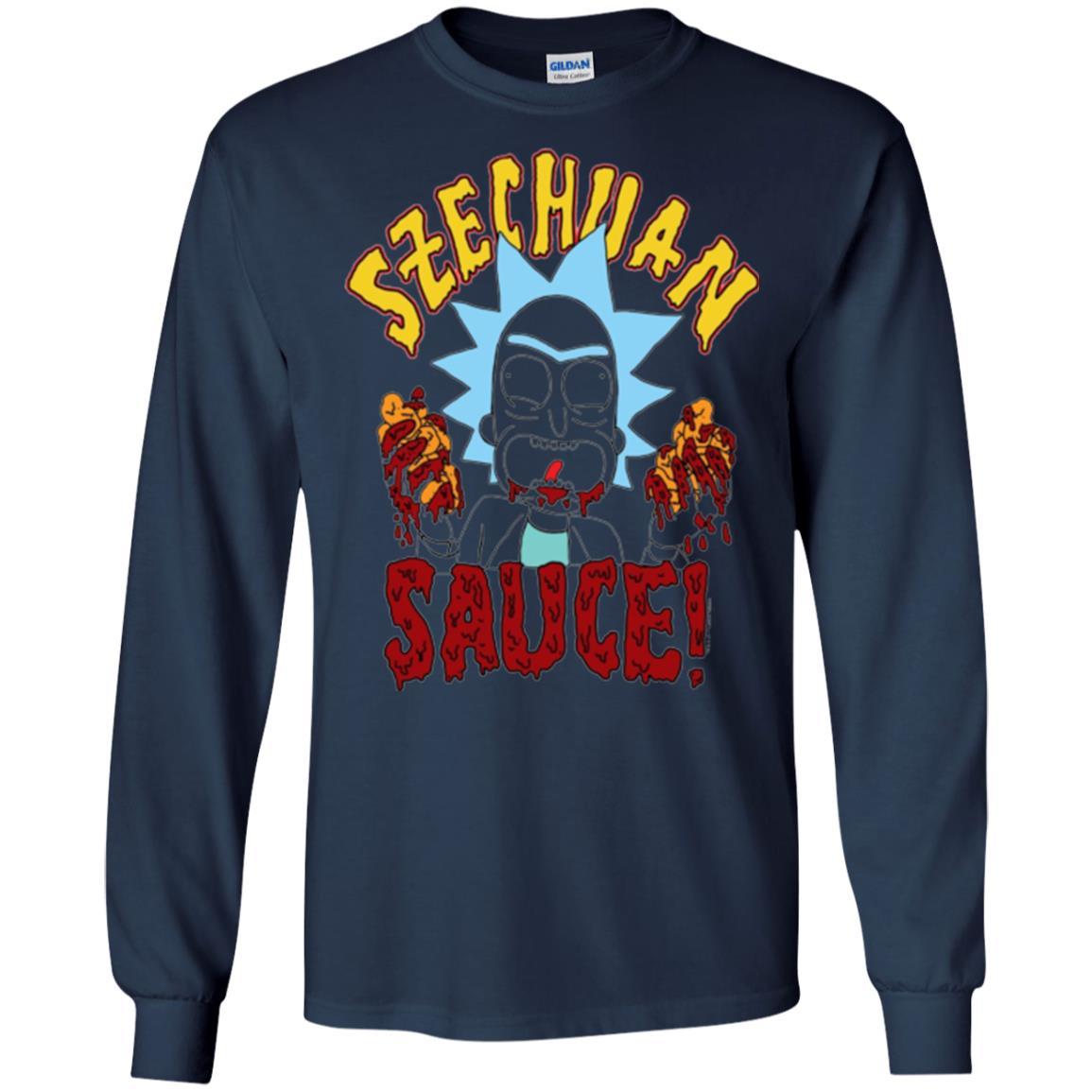 Film T-shirt Szechuan Sauce T-shirt Navy