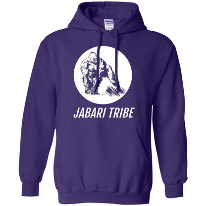 Jabari Tribe White Gorilla T-shirt Purple