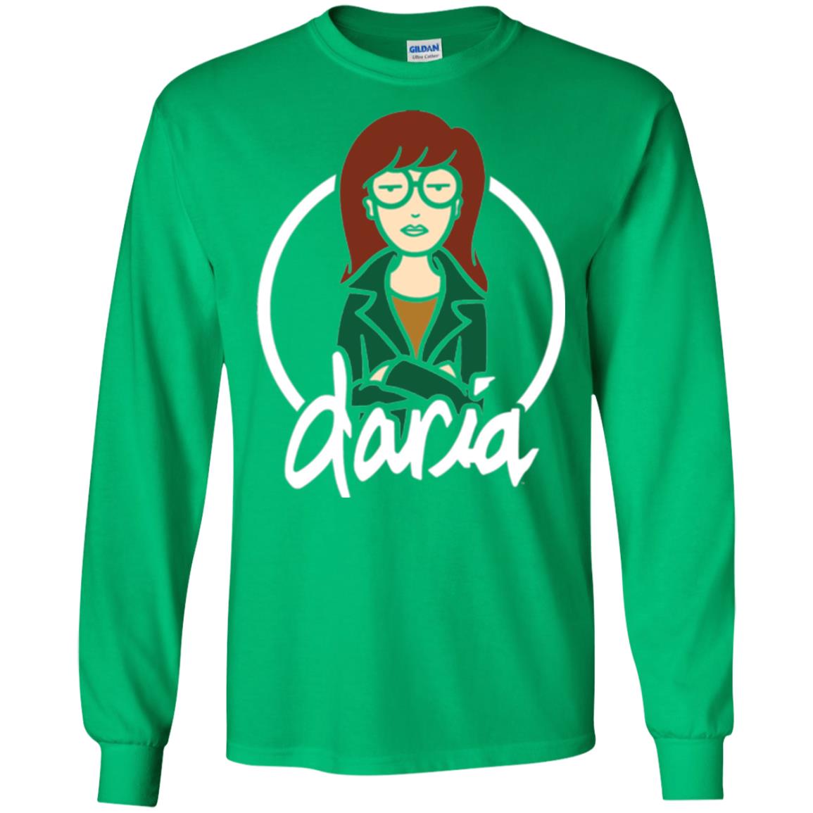 Mtv Daria T-shirt Mad At The World Irish Green