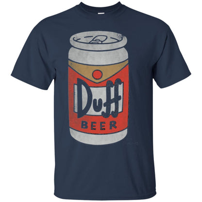 Iconic Brew T-shirt The Simpsons Duff Beer Navy