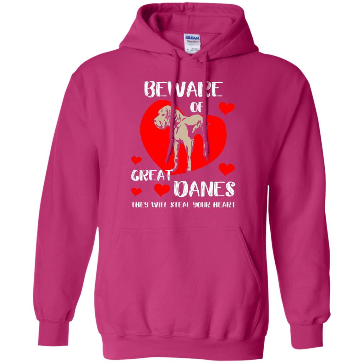 Beware Of Great Danes They Will Steal Your Heart Cute Shirt Heliconia