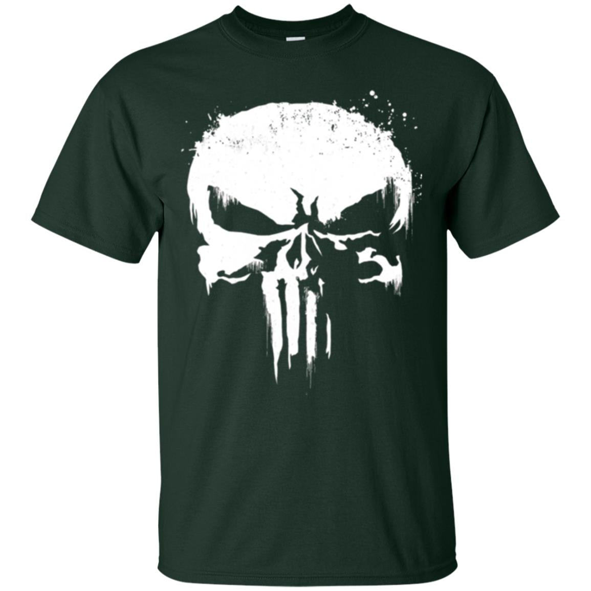 Skull T-shirt Forest Green