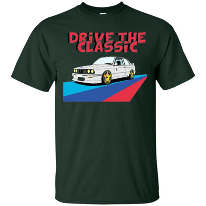 Classic Drive Vintage Collectors Bmw Lovers T-shirt Forest