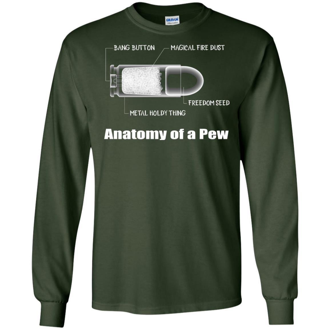 Bullet T-shirt The Anatomy Of A Pew Forest Green