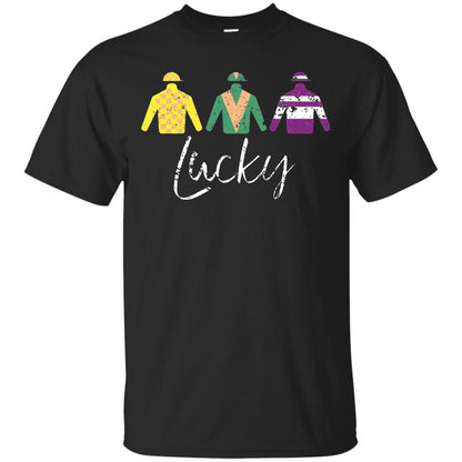 Derby Jockey Shirt Lucky Derby Apparel Derby Black