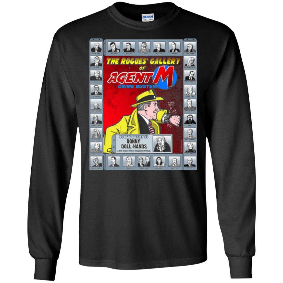 The Rogues' Gallery Of Agent M T-shirt Black