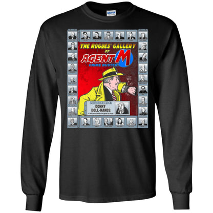 The Rogues' Gallery Of Agent M T-shirt Black