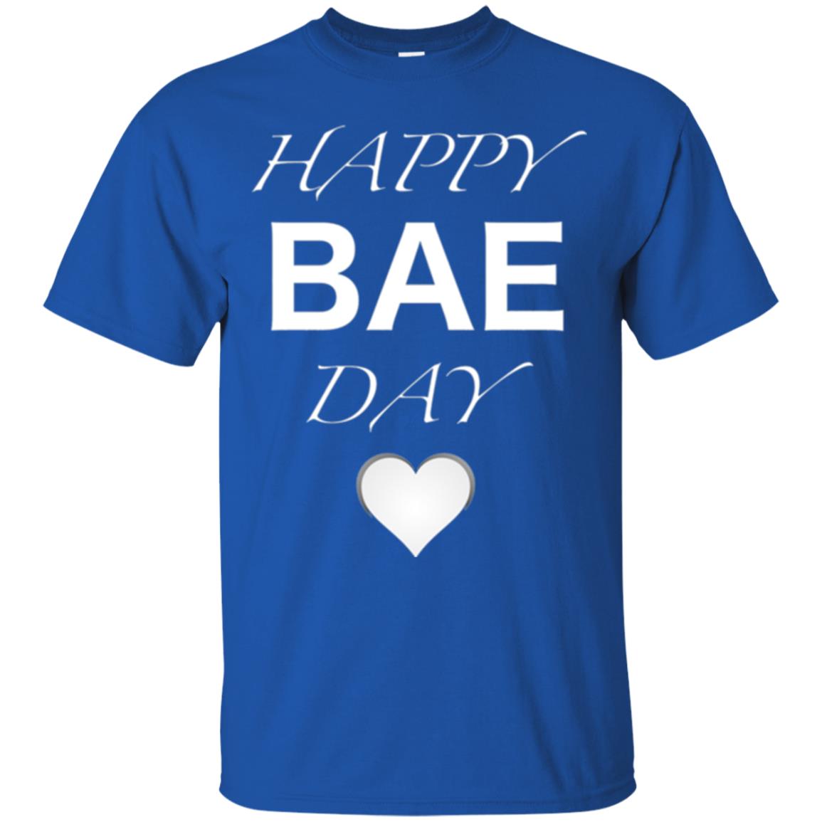 Valentine_s Day T-shirt Happy Bae Day Royal